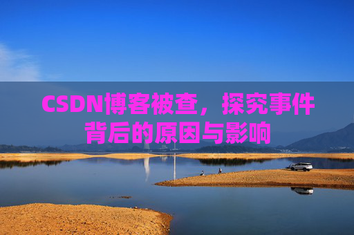 CSDN博客被查，探究事件背后的原因与影响